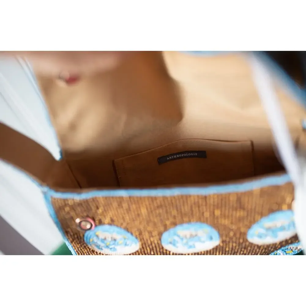 Anthropologie The Fiona Beaded Bag: Food & Drink Edition - Picture 7 of 7